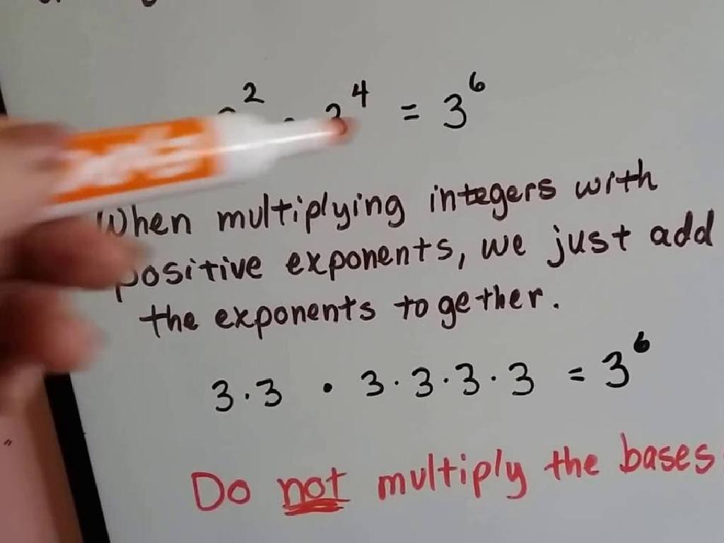 math exponents writing