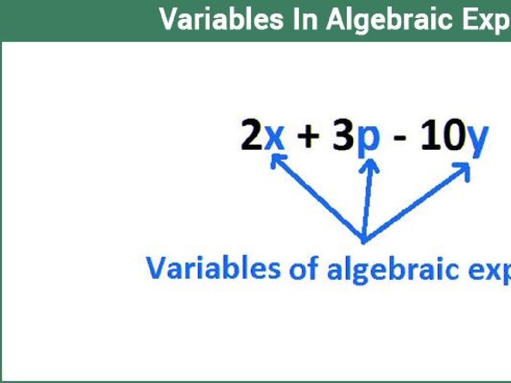 algebra variables explained