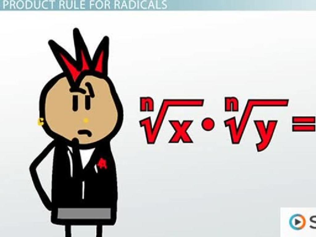 cartoon math equation