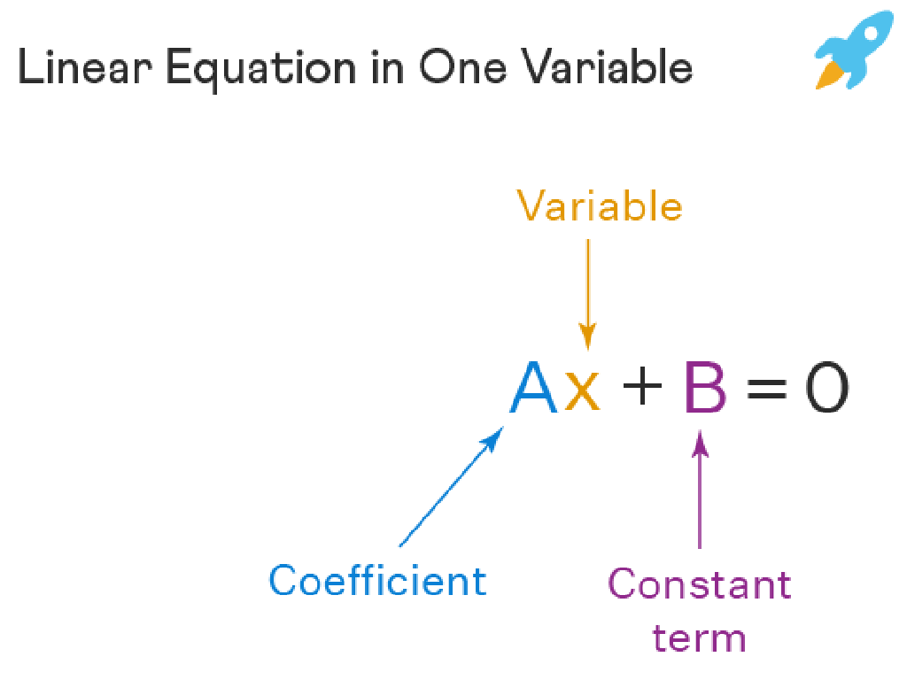 linear equation variables