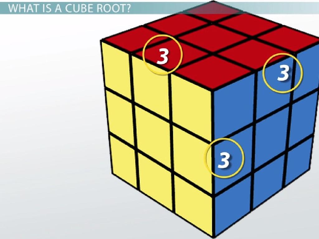 cube root blocks