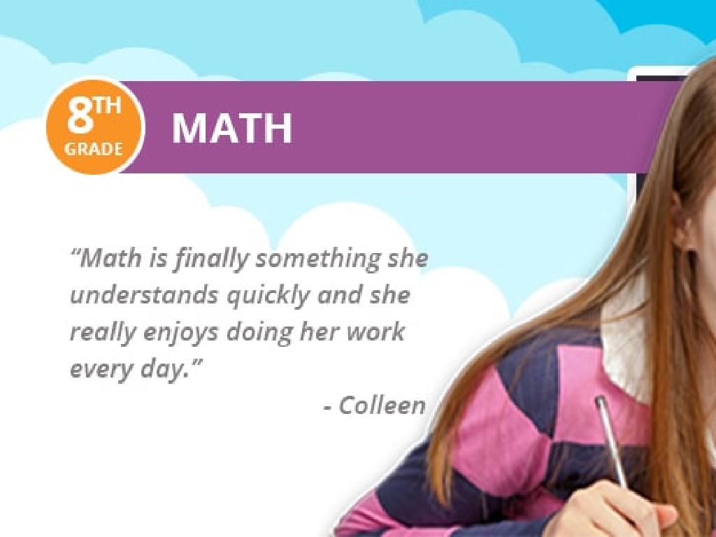 8th grade math success