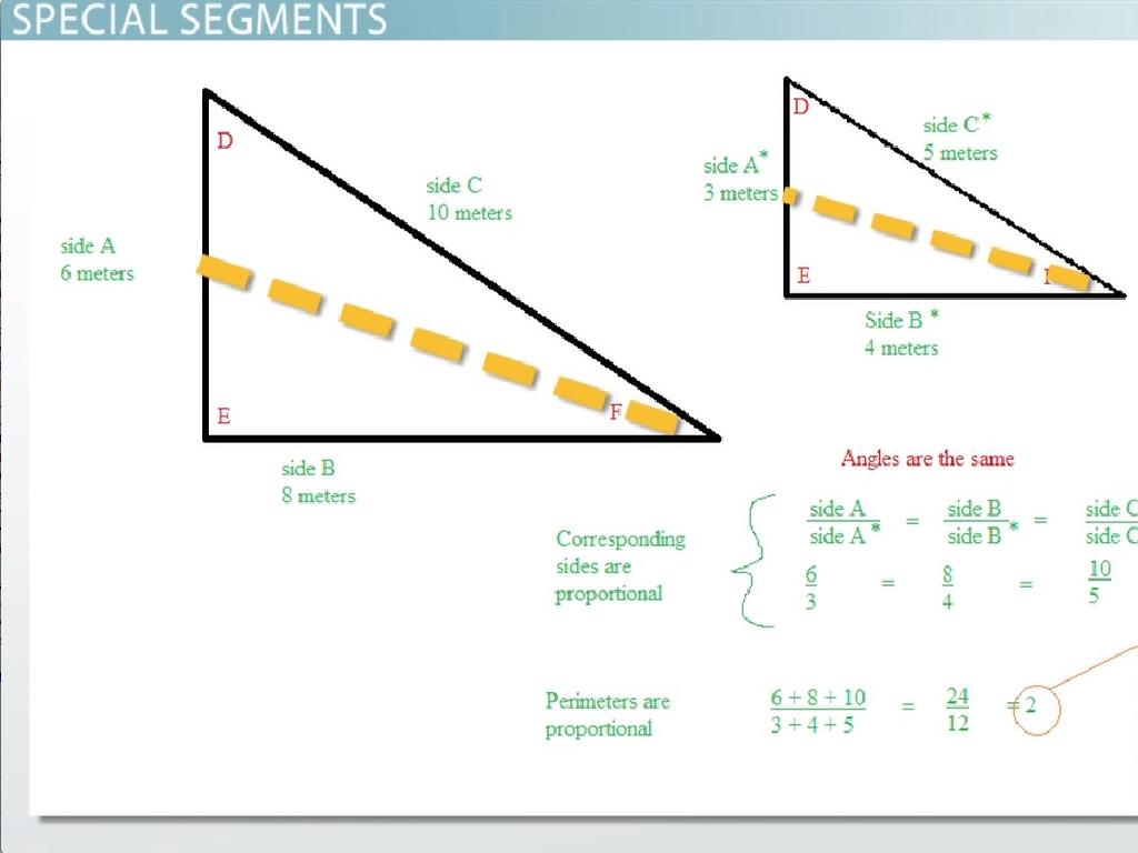 proportional triangles