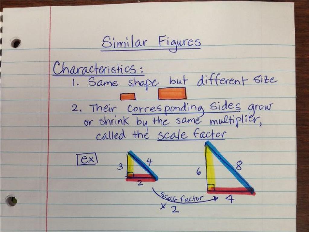 similar geometry shapes