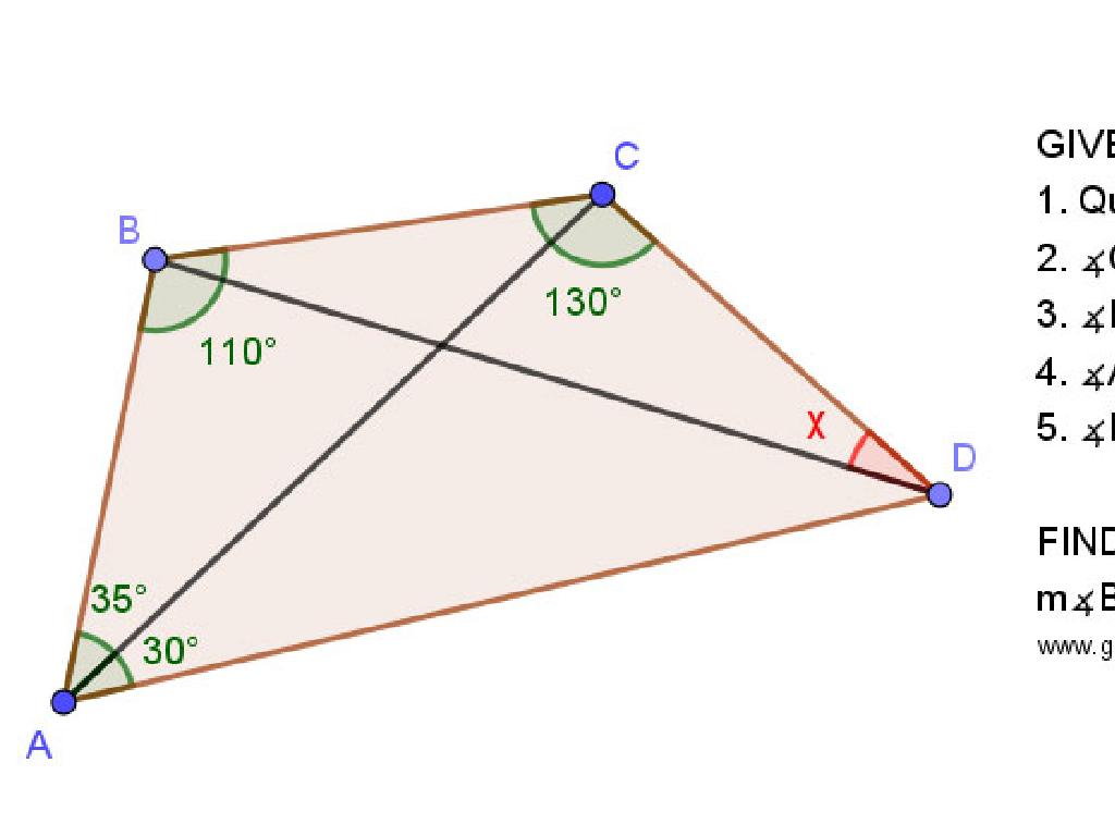 quadrilateral intersecting diagonals