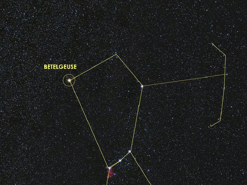 betelgeuse constellation sky