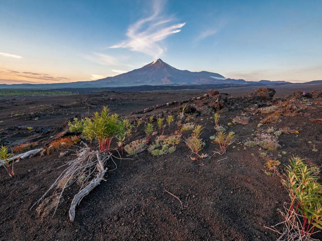 volcanic rocky landscape