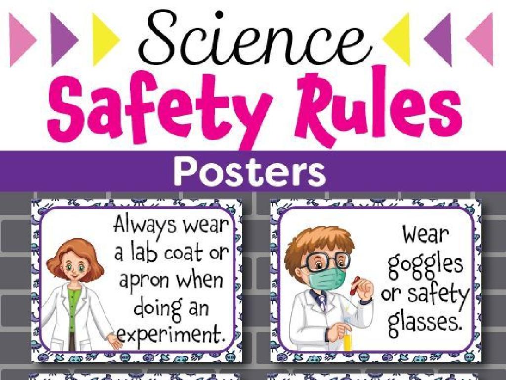 science safety posters