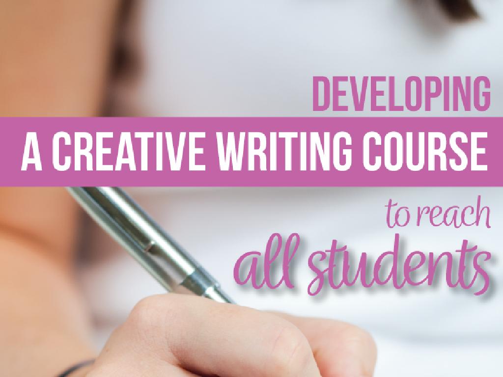 creative writing course