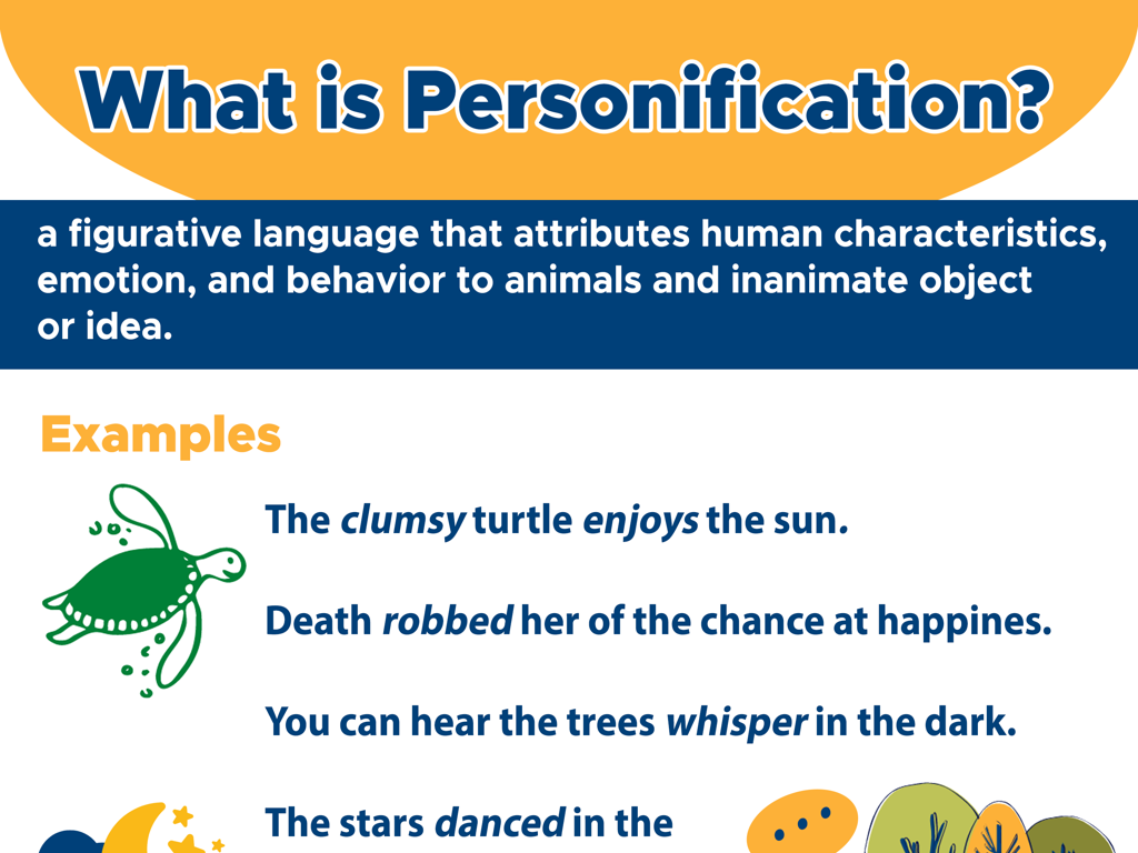 personification infographic examples