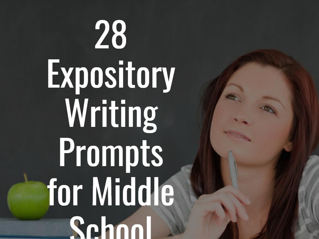 middle school writing prompts