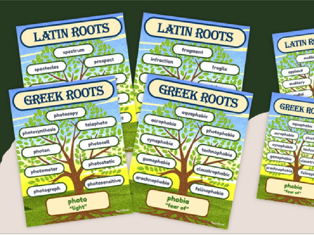 greek latin word roots