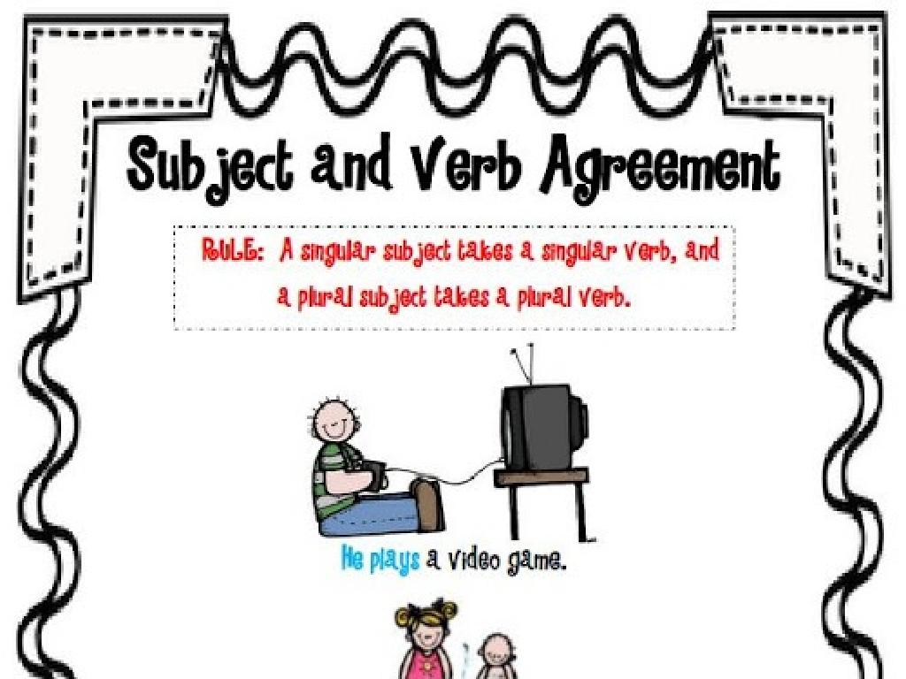 subject verb agreement guide