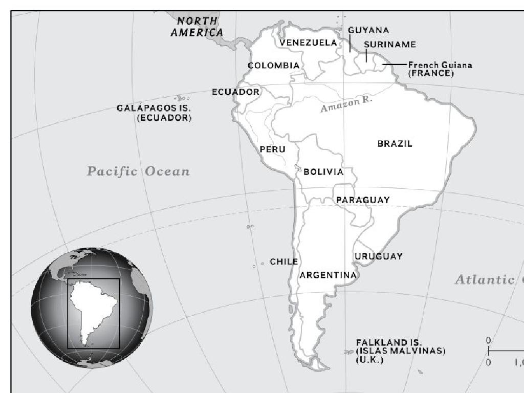 south america countries islands