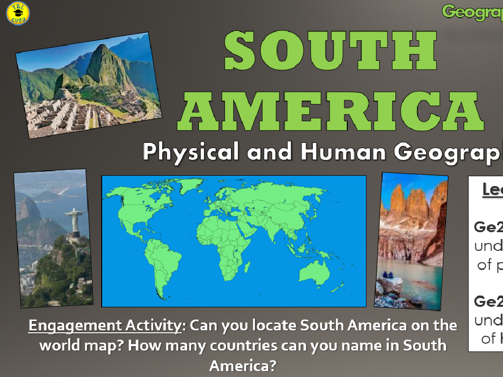 south america geography landmarks