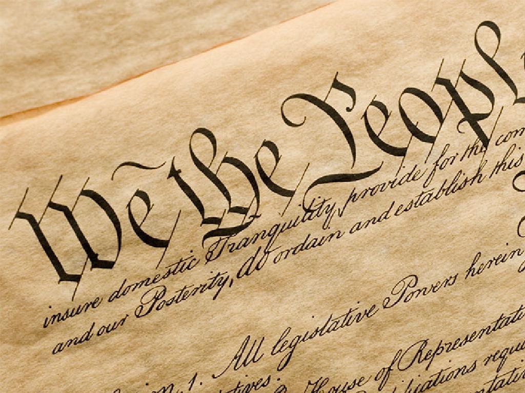 constitution close-up