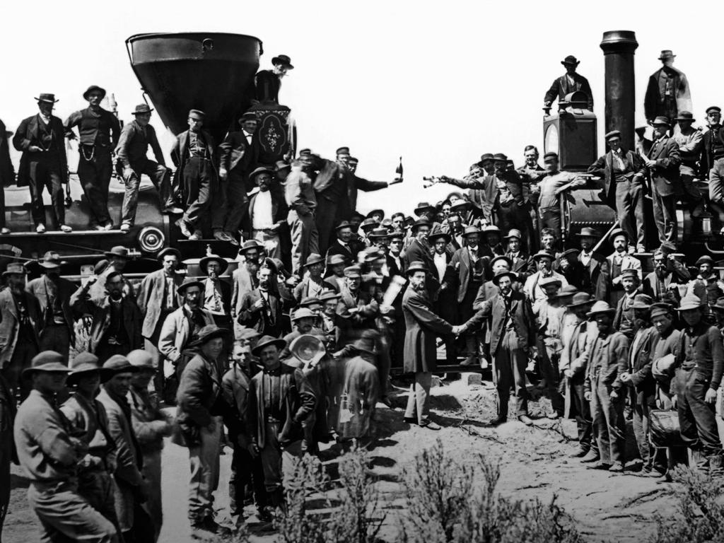 transcontinental railroad completion