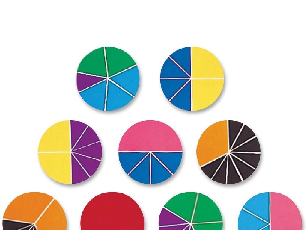 colorful pie charts