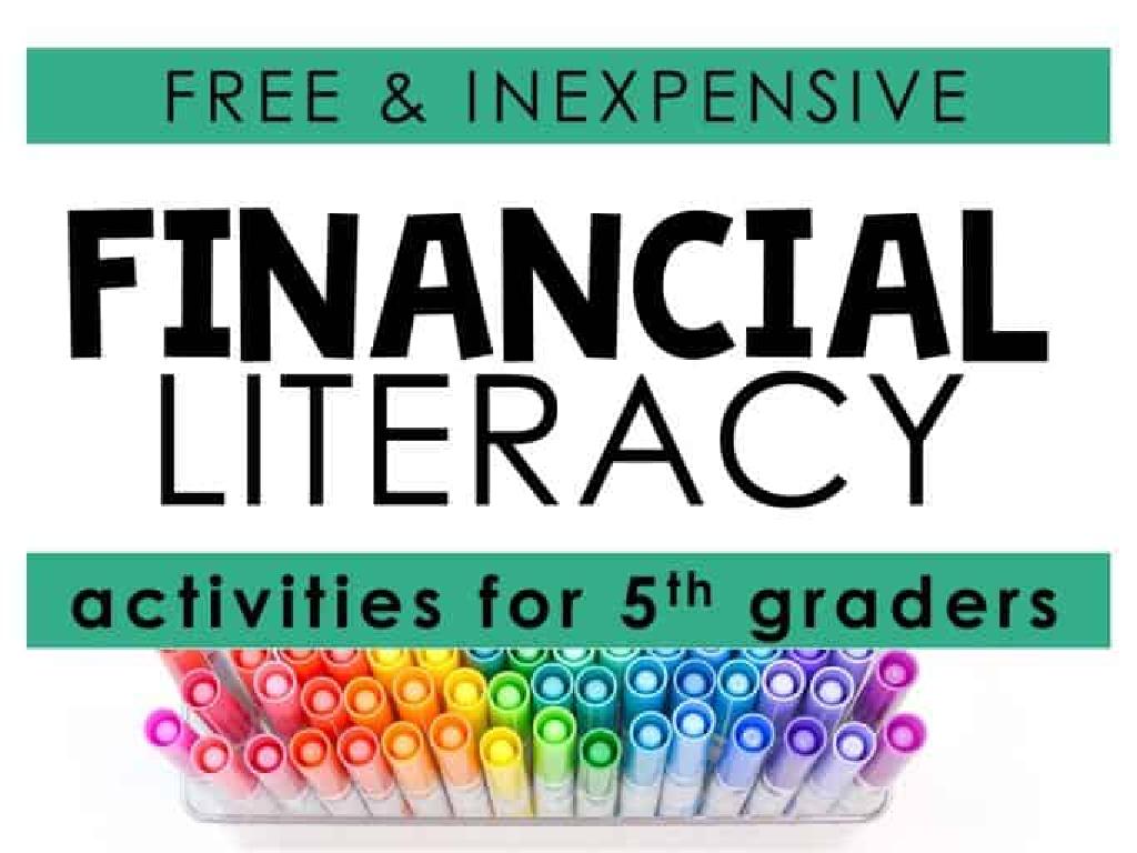 5th grade finance activities