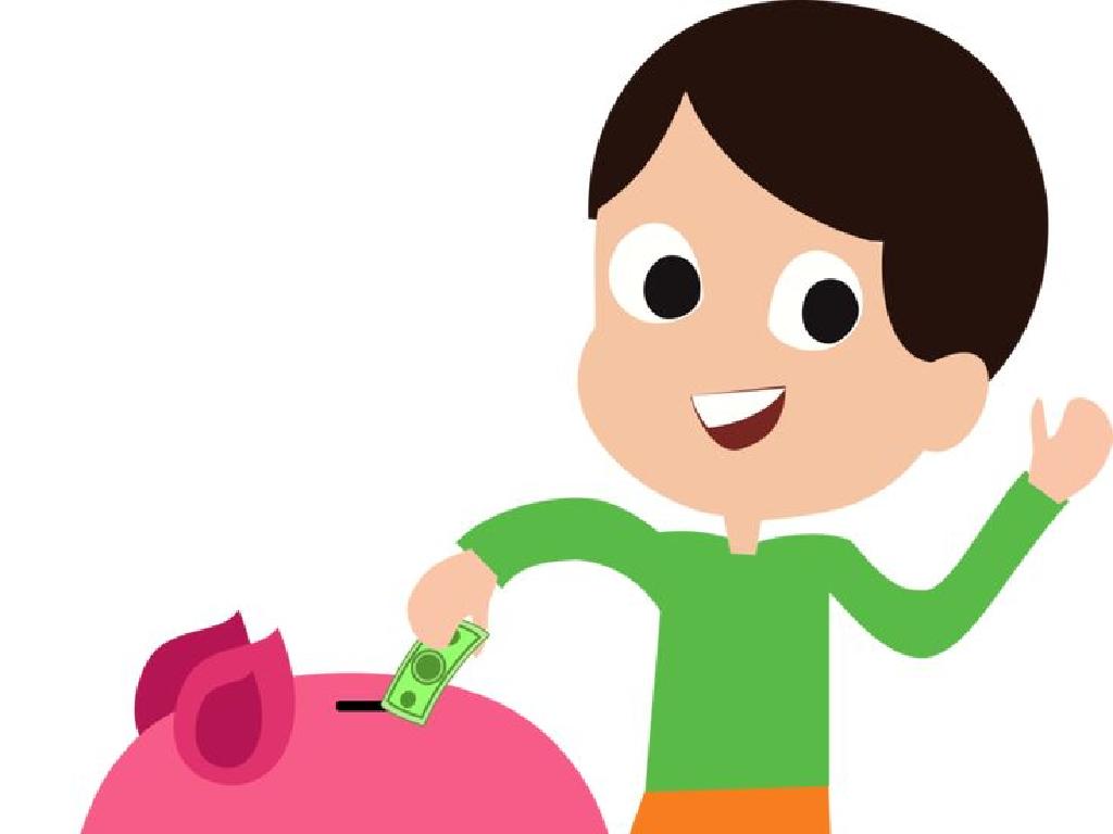 pink piggy bank savings