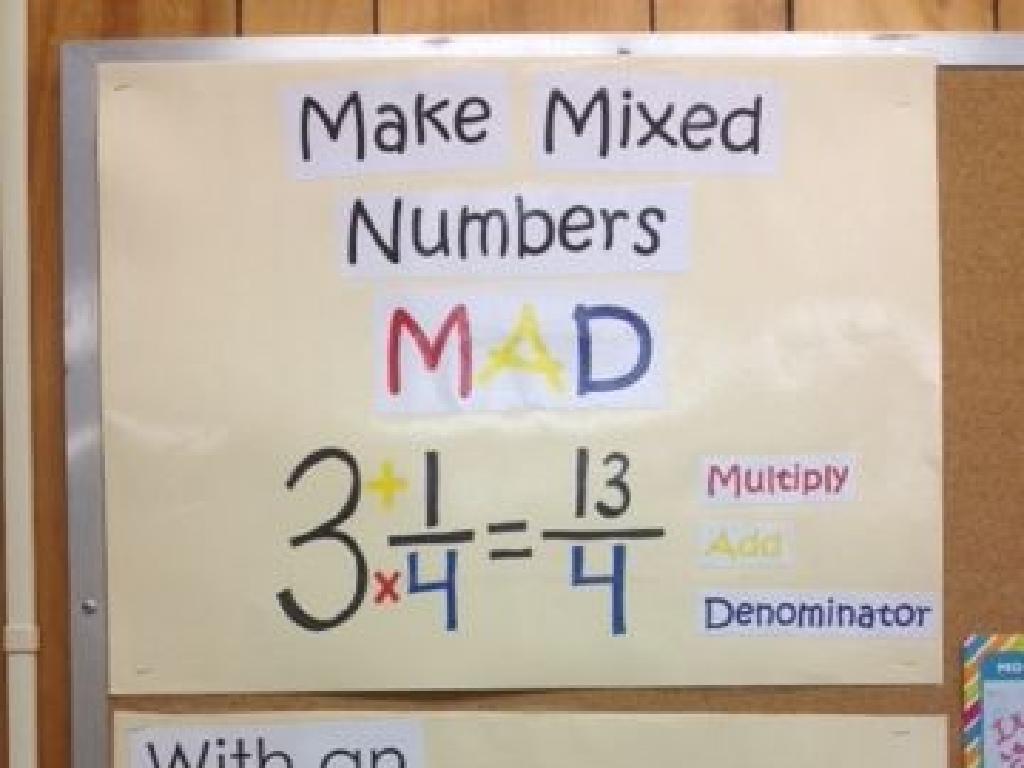 mixed numbers conversion