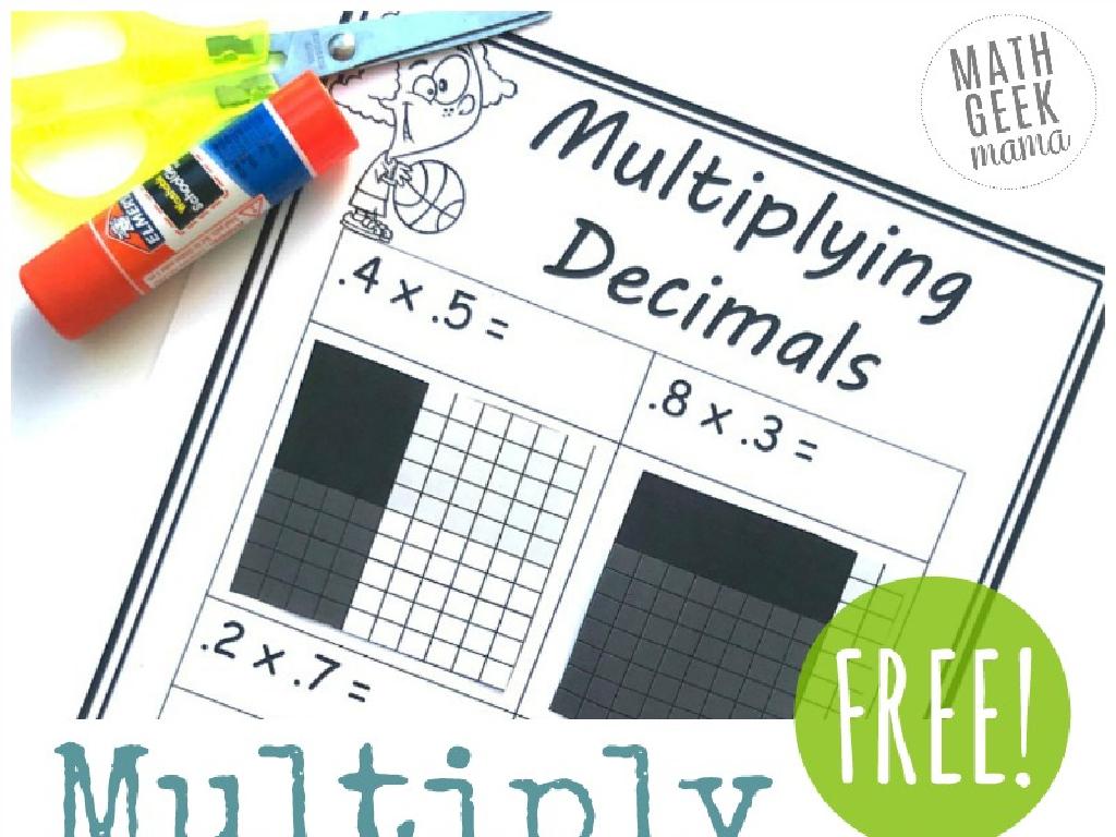 decimal multiplication worksheet