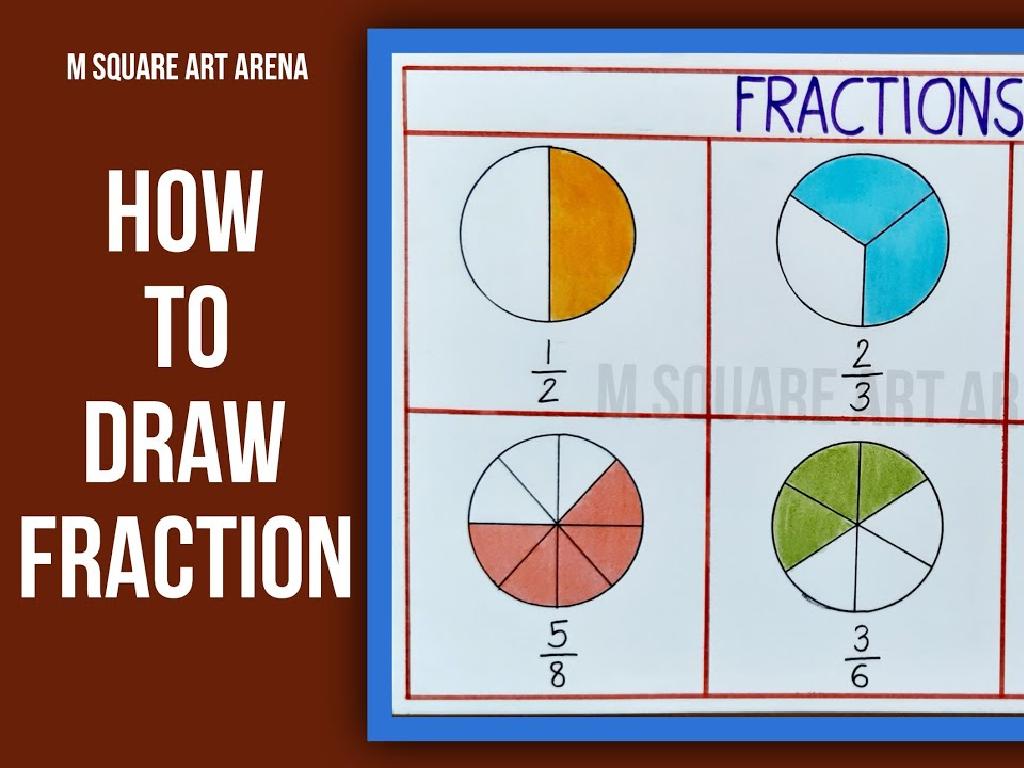 fraction drawing guide