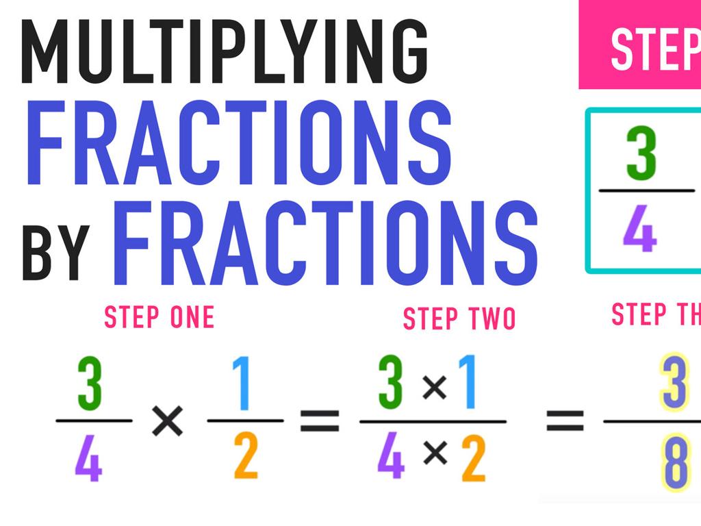 fraction multiplication steps