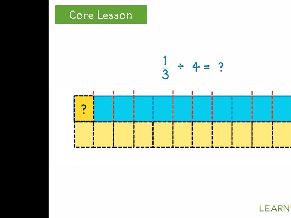 fraction division lesson