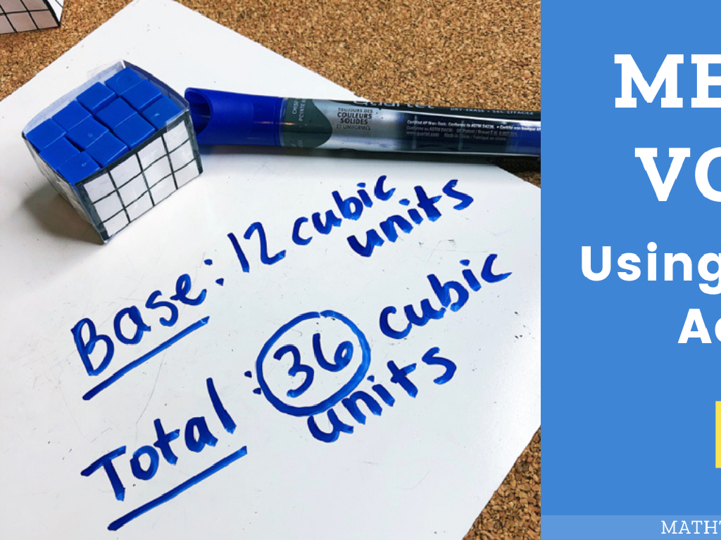 cube volume worksheet