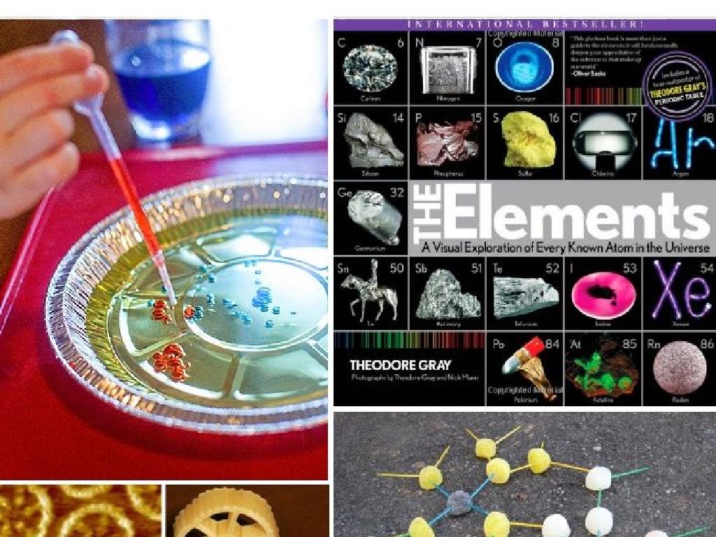 science experiments collage