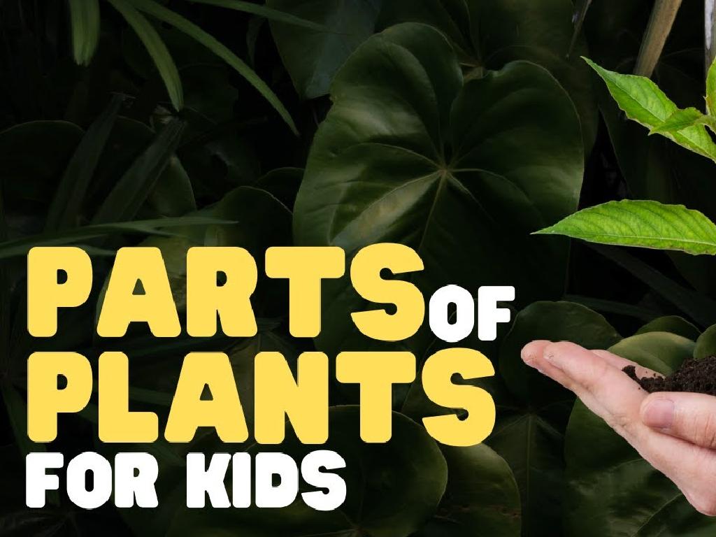 plant parts learning