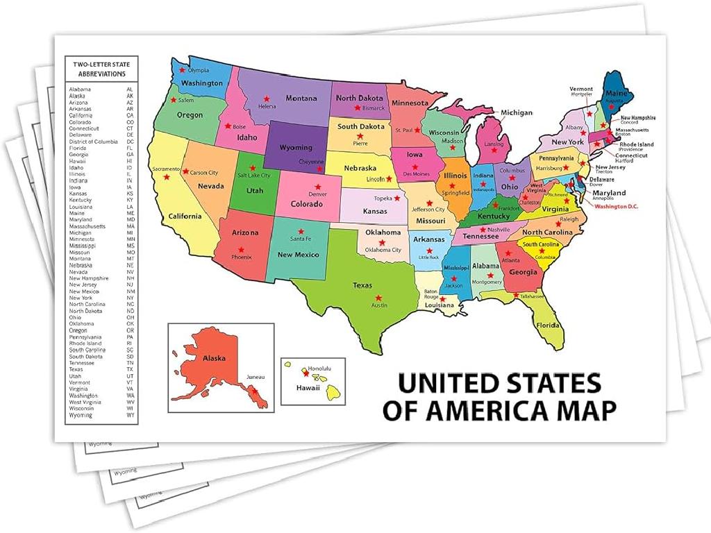 us states map