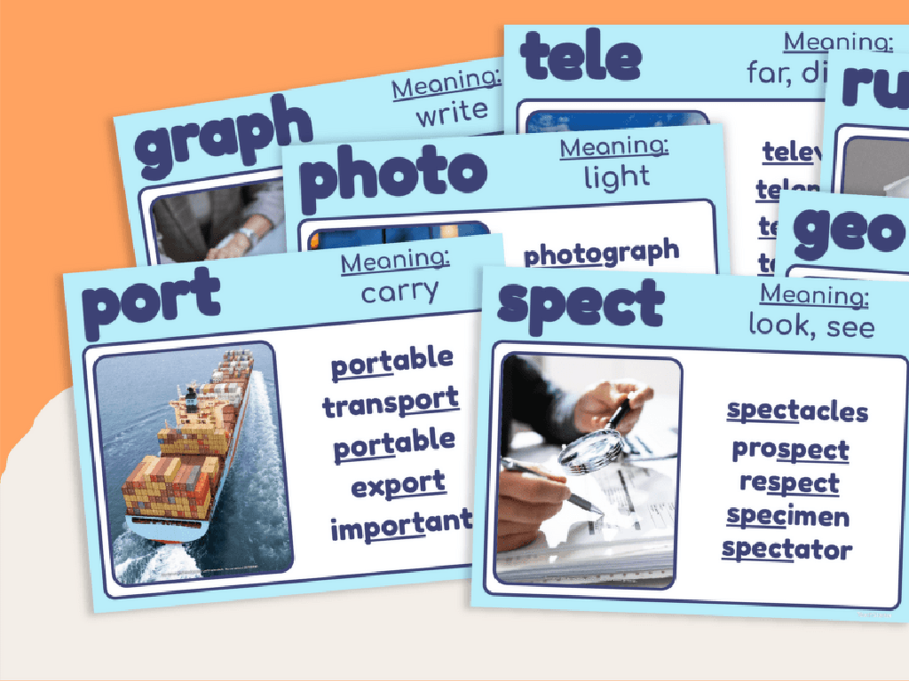 vocabulary flashcards with images