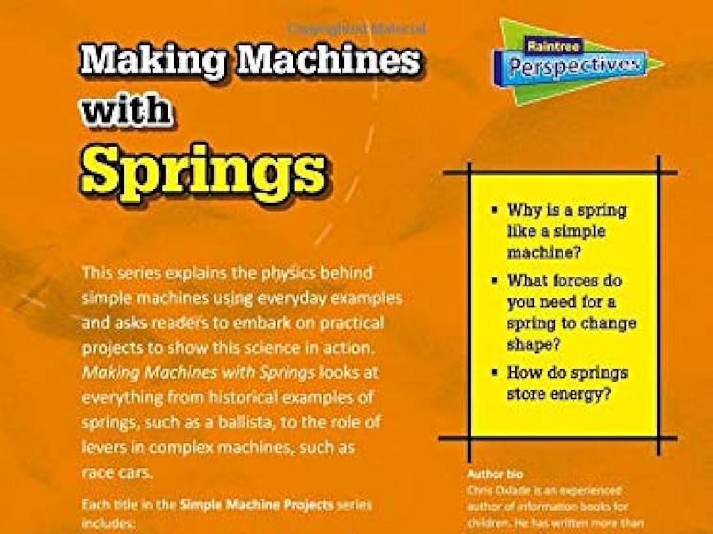 machines with springs