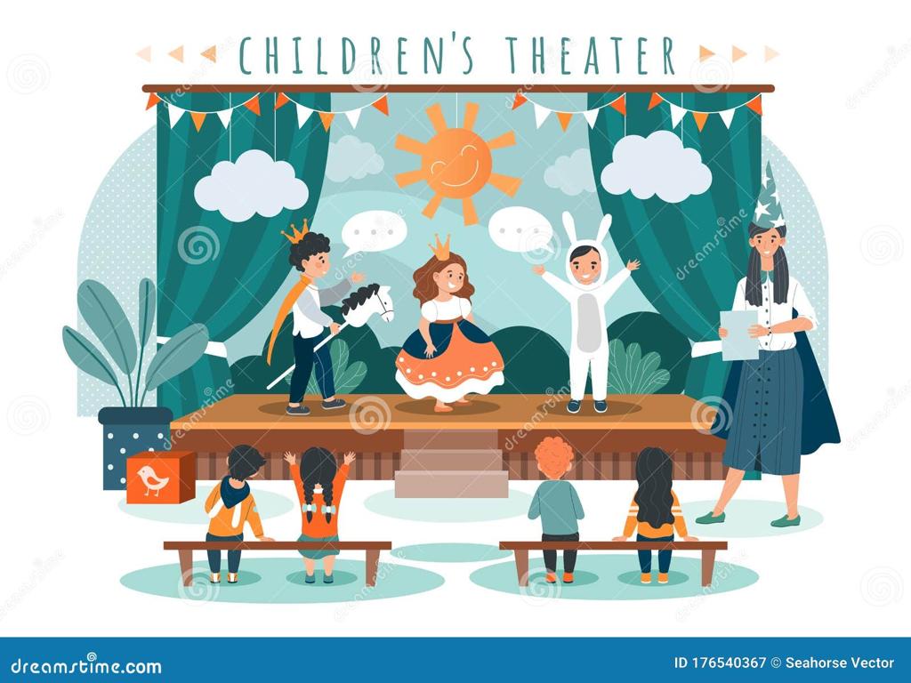 kids stage performance