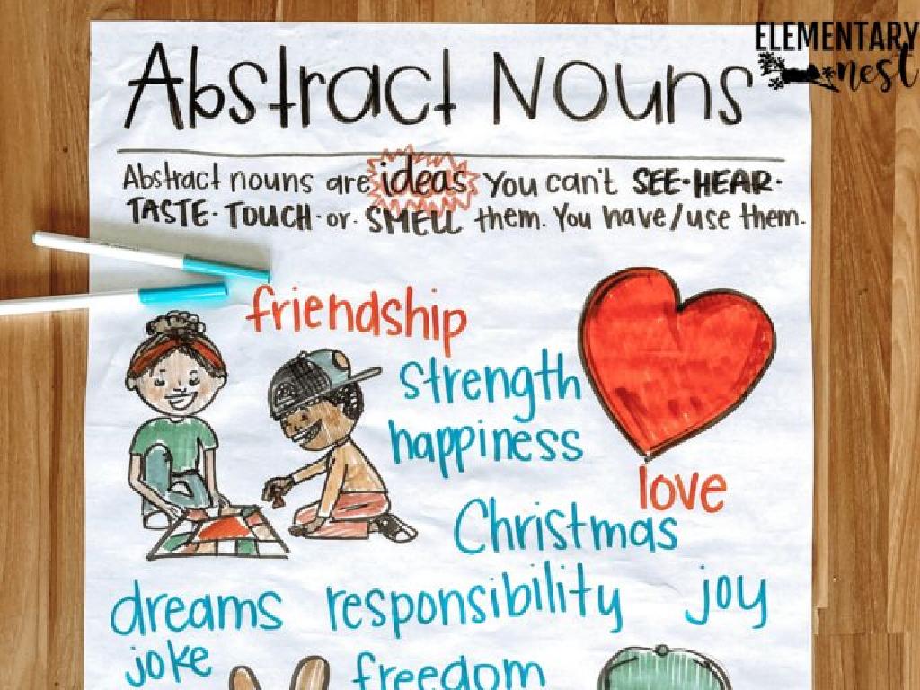 abstract nouns children heart