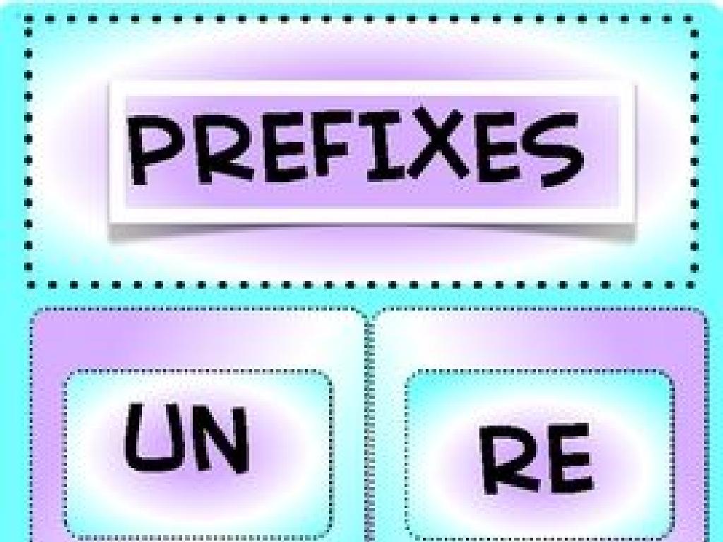 prefixes un re