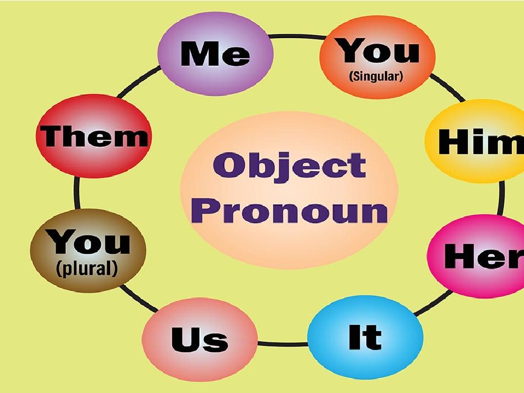 colorful object pronouns