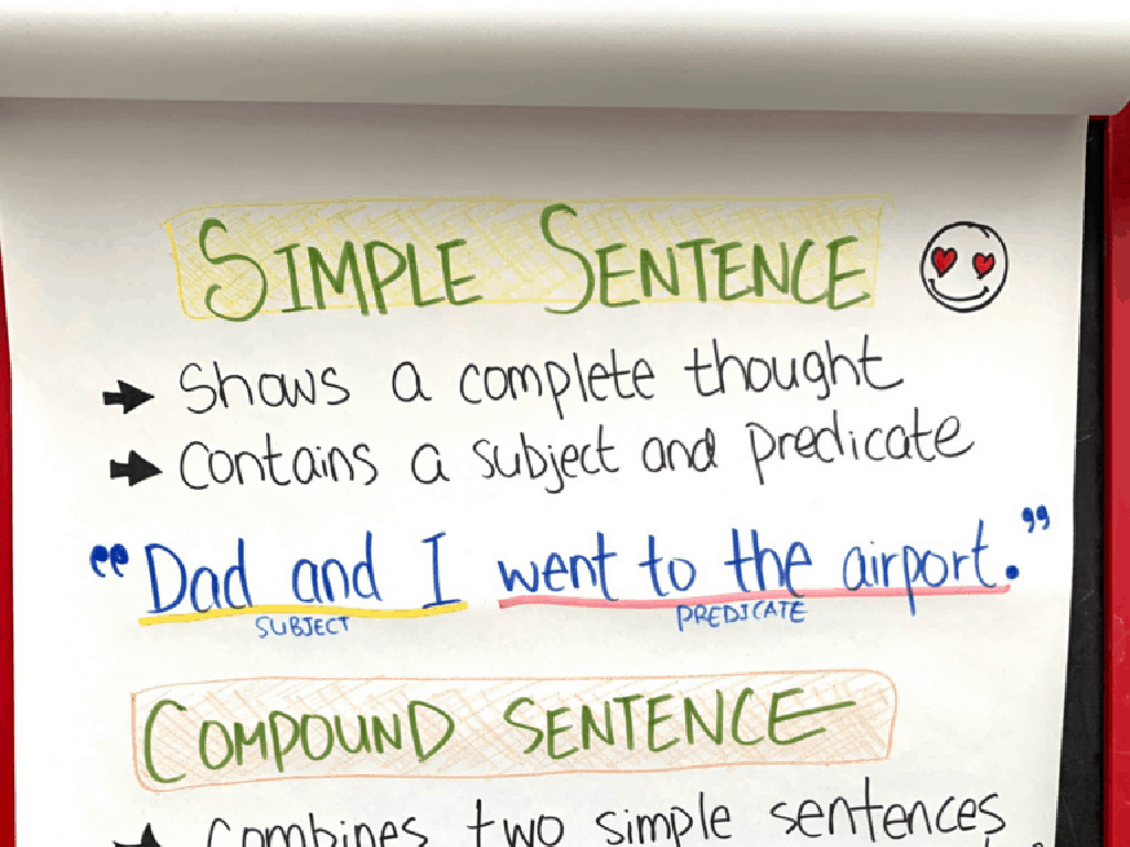 simple compound sentences