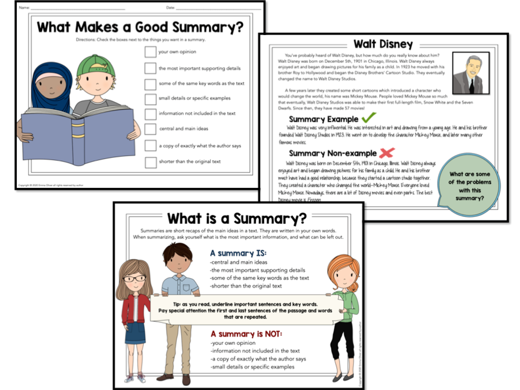 writing summary tips