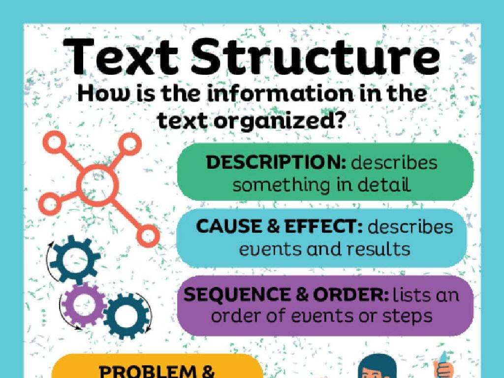 text structure infographic