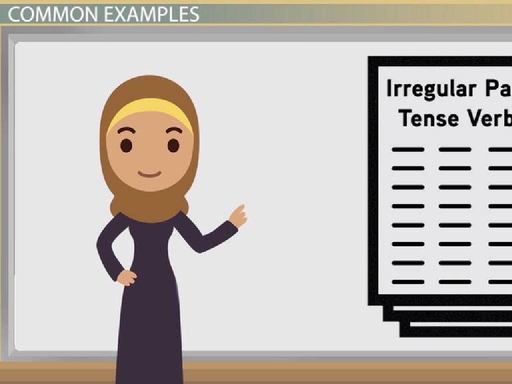 irregular verbs list