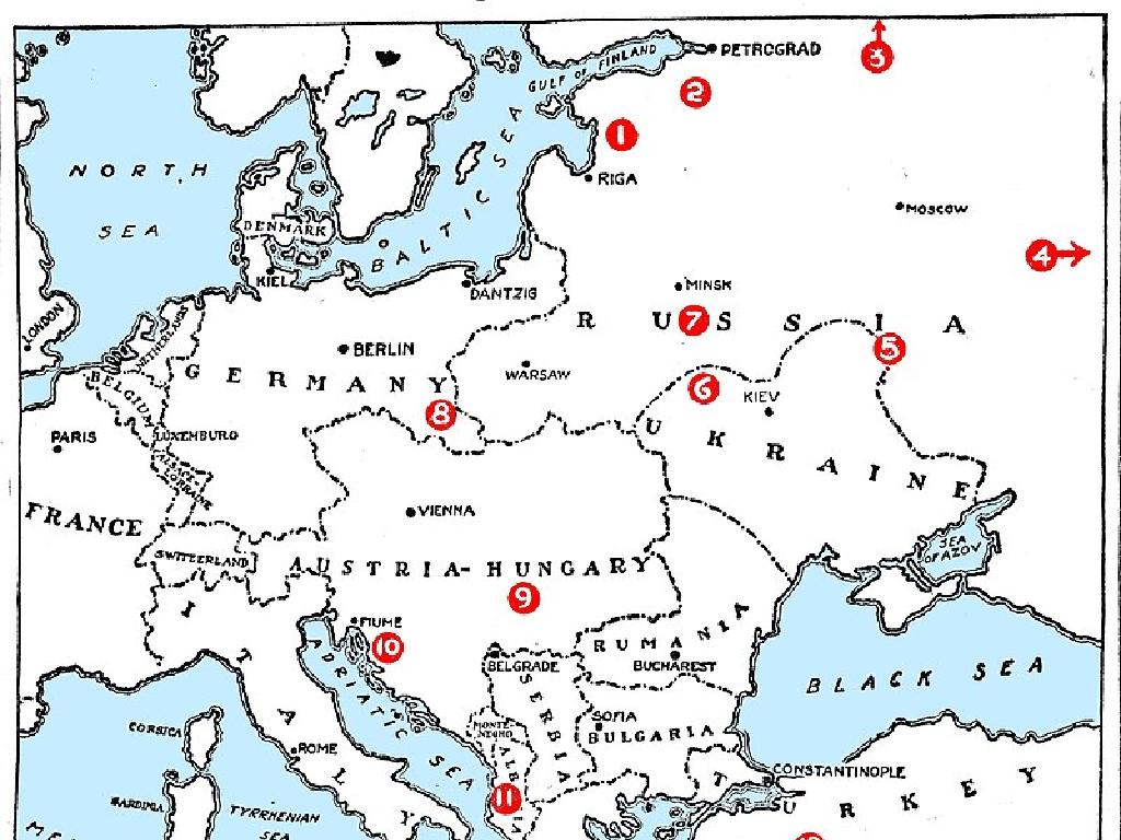 eastern europe map