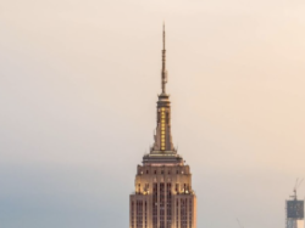 tall skyscraper dusk