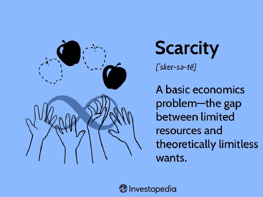 economic scarcity apples