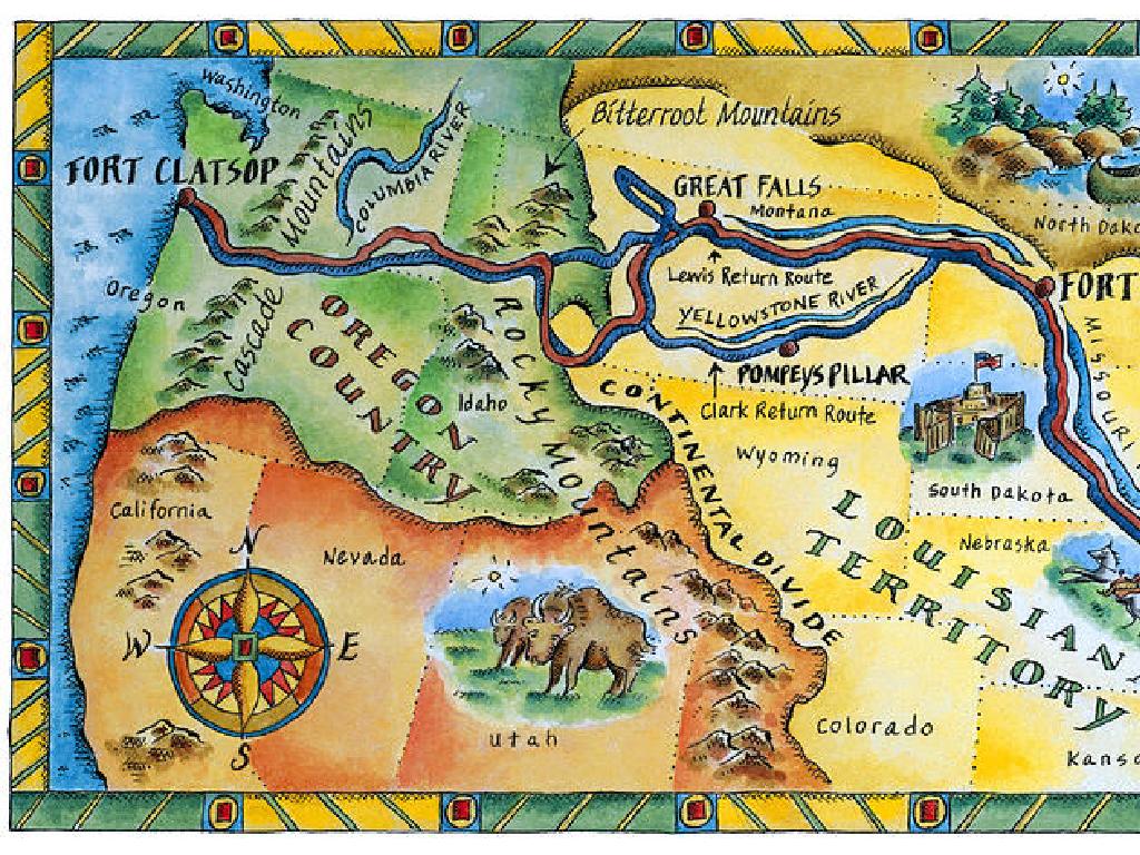 lewis clark expedition map