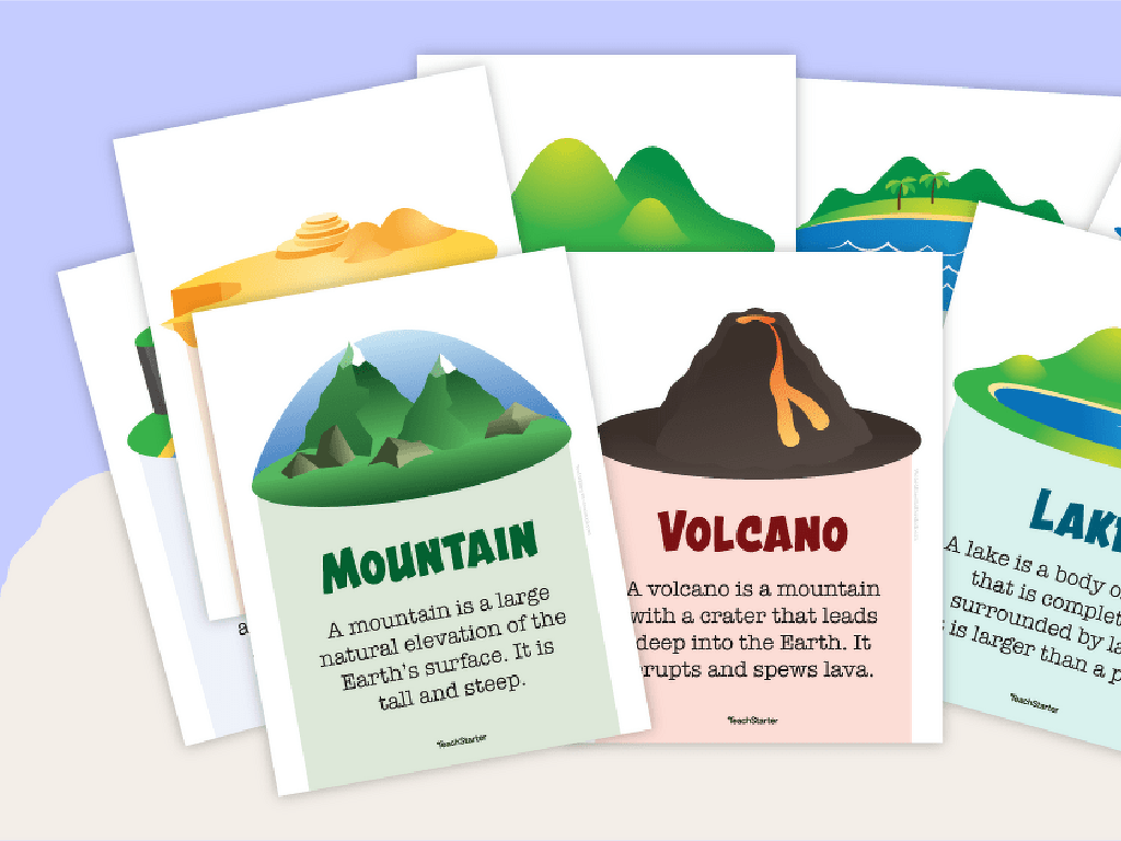 natural formation flashcards