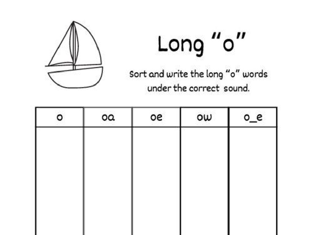 sailboat long o worksheet