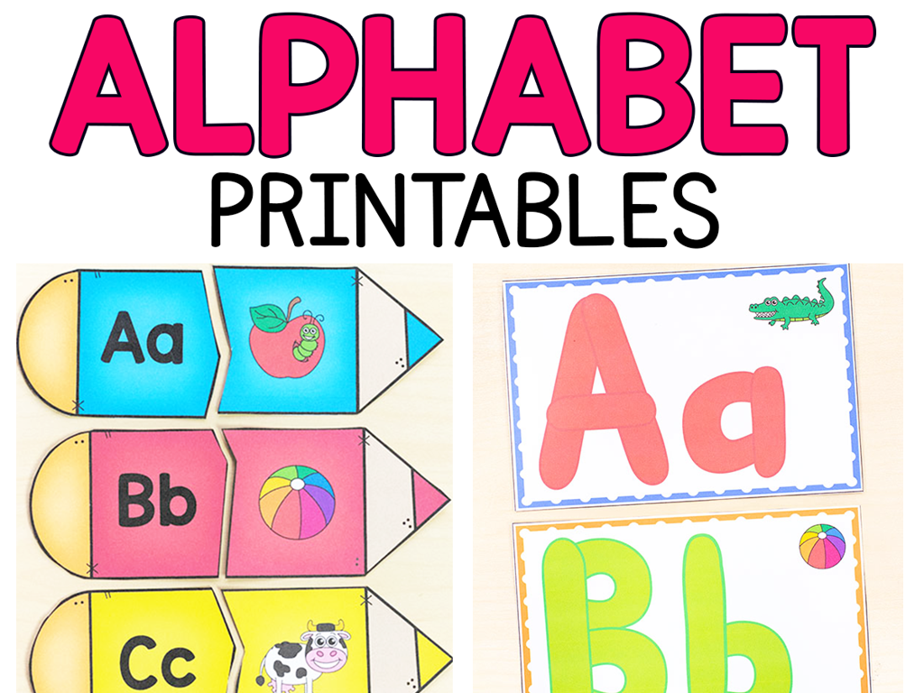 alphabet abc flashcards